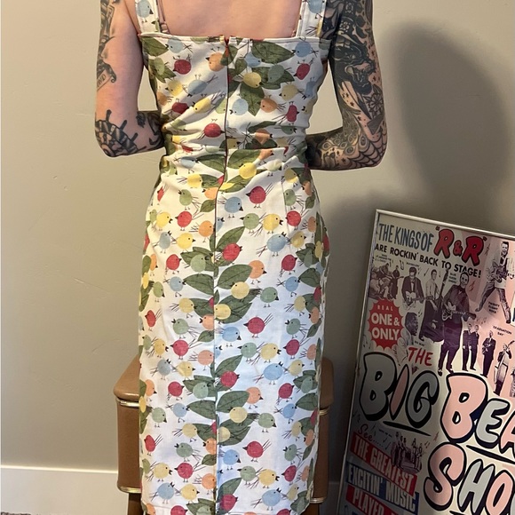 1950s chick e dees pencil dress L - Picture 4 of 4